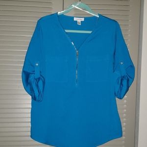 Calvin Klein 3/4 Sleeve Blouse